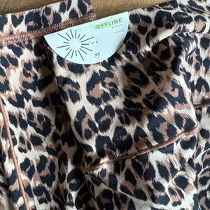 Aerie Leopard Print Leggings